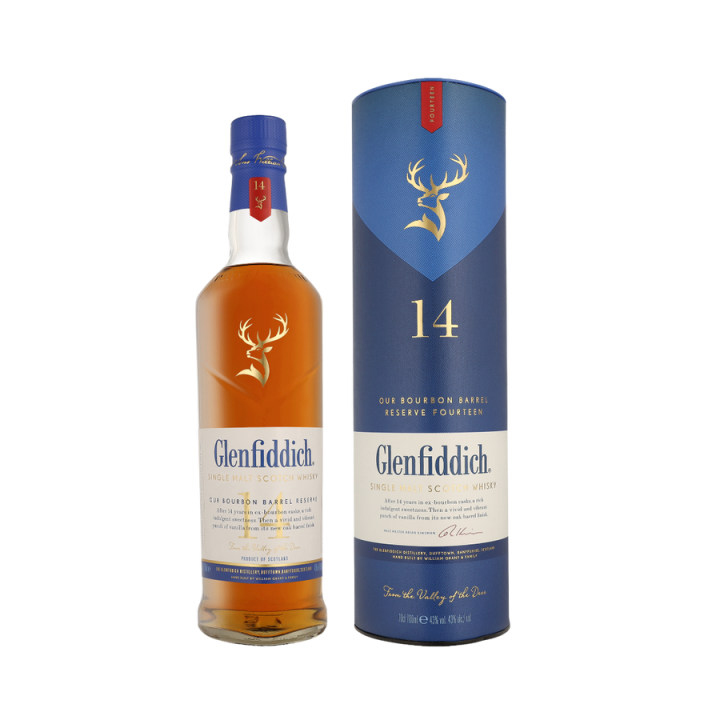 Glenfiddich 14 Years Bourbon Barrel Reserve - PR-Whisky